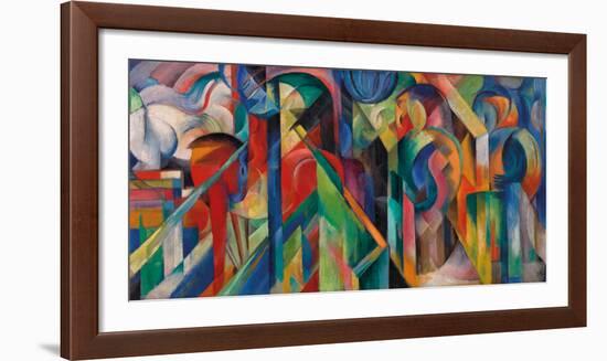 Stables, 1913-Franz Marc-Framed Art Print