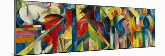 Stables, 1913-Franz Marc-Mounted Giclee Print