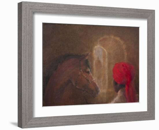 Stables, Jodhpur, 2014-Lincoln Seligman-Framed Giclee Print