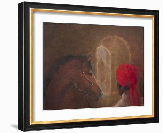 Stables, Jodhpur, 2014-Lincoln Seligman-Framed Giclee Print