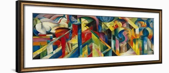 Stables (Stallungen), 1913-Franz Marc-Framed Giclee Print