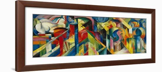 Stables (Stallungen), 1913-Franz Marc-Framed Giclee Print