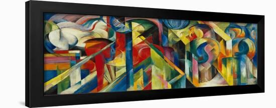 Stables (Stallungen), 1913-Franz Marc-Framed Giclee Print