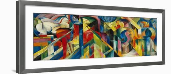 Stables (Stallungen), 1913-Franz Marc-Framed Giclee Print