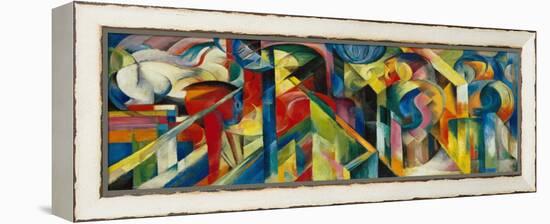 Stables (Stallungen), 1913-Franz Marc-Framed Premier Image Canvas