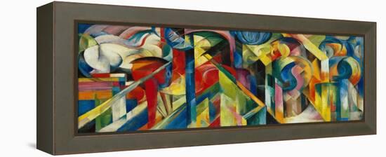 Stables (Stallungen), 1913-Franz Marc-Framed Premier Image Canvas