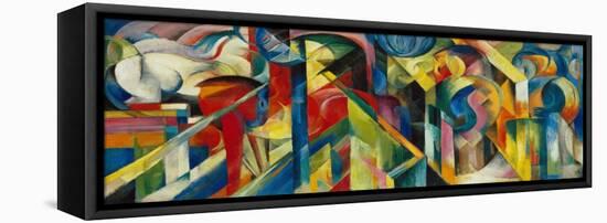 Stables (Stallungen), 1913-Franz Marc-Framed Premier Image Canvas