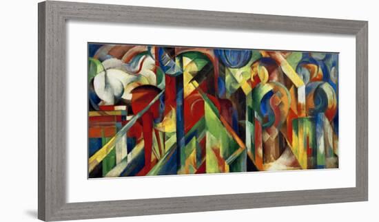 Stables-Franz Marc-Framed Giclee Print