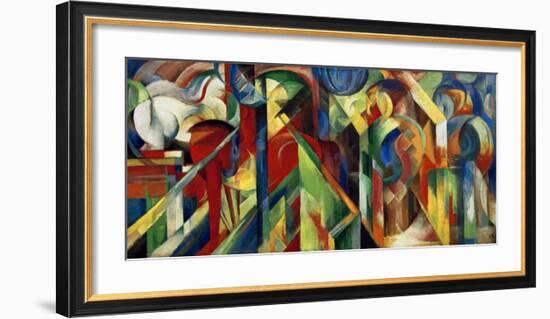 Stables-Franz Marc-Framed Giclee Print