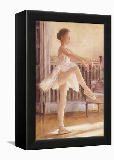 Staccato-Andrew White-Framed Stretched Canvas