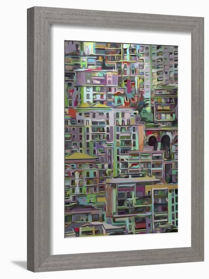 Stack I-James Burghardt-Framed Art Print