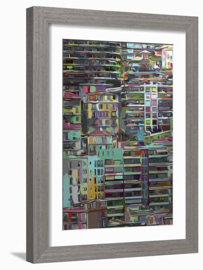 Stack II-James Burghardt-Framed Art Print