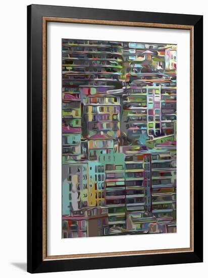 Stack II-James Burghardt-Framed Art Print