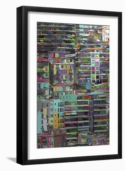 Stack II-James Burghardt-Framed Art Print