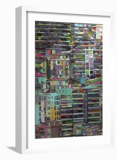 Stack II-James Burghardt-Framed Art Print