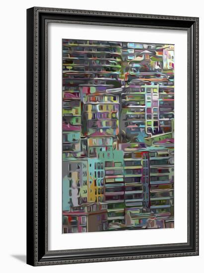 Stack II-James Burghardt-Framed Art Print