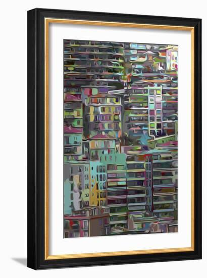 Stack II-James Burghardt-Framed Art Print