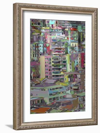 Stack III-James Burghardt-Framed Art Print