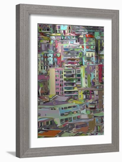 Stack III-James Burghardt-Framed Art Print