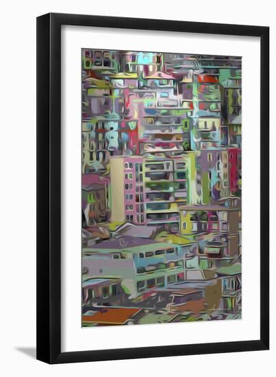 Stack III-James Burghardt-Framed Art Print