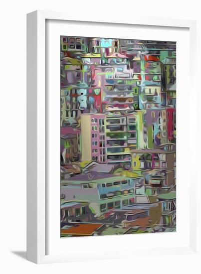 Stack III-James Burghardt-Framed Art Print