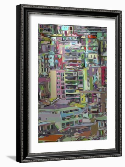 Stack III-James Burghardt-Framed Art Print