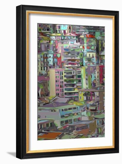 Stack III-James Burghardt-Framed Art Print