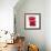 Stack of broken lipstick-Jack Miskell-Framed Photographic Print displayed on a wall