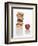 Stack of Donuts and One Apple-null-Framed Photographic Print