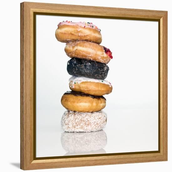 Stack of Donuts-null-Framed Premier Image Canvas