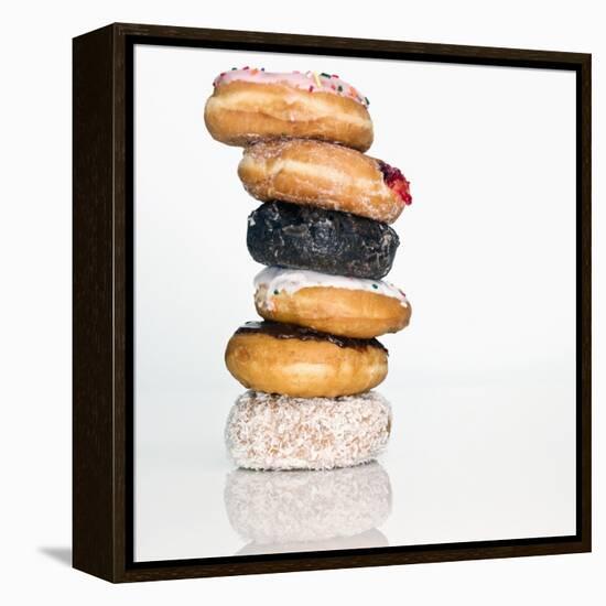 Stack of Donuts-null-Framed Premier Image Canvas