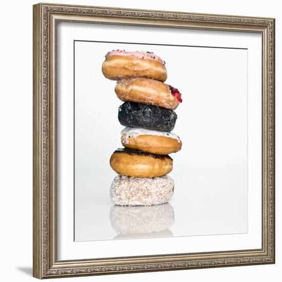 Stack of Donuts-null-Framed Photographic Print