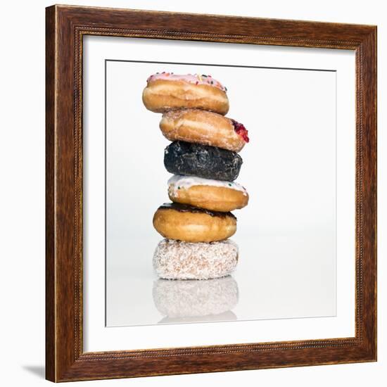 Stack of Donuts-null-Framed Photographic Print