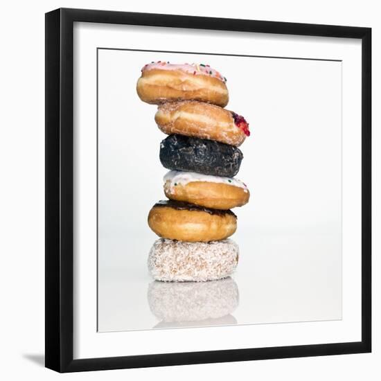 Stack of Donuts-null-Framed Photographic Print