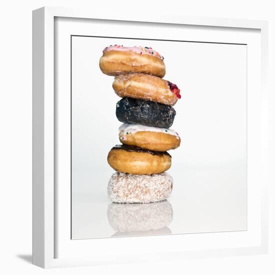 Stack of Donuts-null-Framed Photographic Print