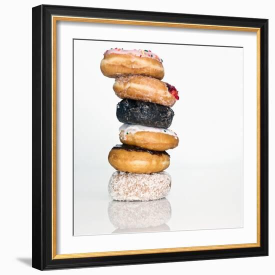 Stack of Donuts-null-Framed Photographic Print