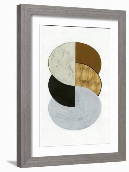 Stacked Coins I-Grace Popp-Framed Art Print