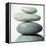 Stacked Pebbles-Cristina-Framed Premier Image Canvas