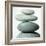 Stacked Pebbles-Cristina-Framed Premium Photographic Print