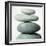 Stacked Pebbles-Cristina-Framed Premium Photographic Print