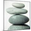 Stacked Pebbles-Cristina-Mounted Premium Photographic Print