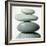 Stacked Pebbles-Cristina-Framed Premium Photographic Print