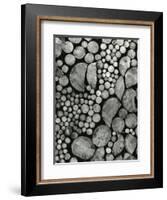 Stacked Wood, c.1970-Brett Weston-Framed Photographic Print