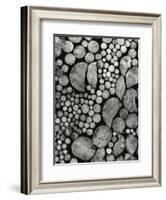 Stacked Wood, c.1970-Brett Weston-Framed Photographic Print