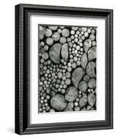 Stacked Wood, c.1970-Brett Weston-Framed Photographic Print