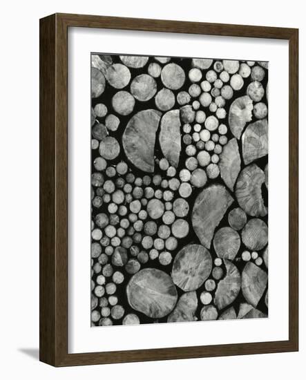 Stacked Wood, c.1970-Brett Weston-Framed Photographic Print