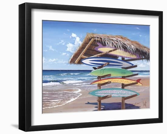 Stacked-Scott Westmoreland-Framed Art Print