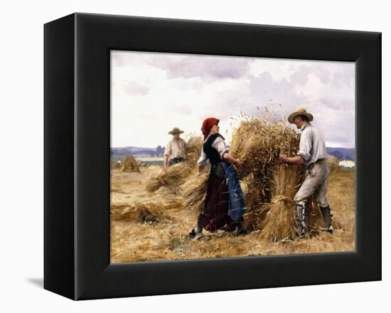 Stacking Hay-Julien Dupre-Framed Premier Image Canvas