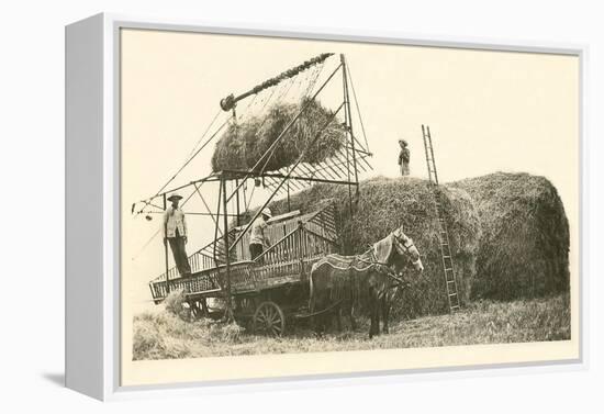 Stacking Hay-null-Framed Stretched Canvas