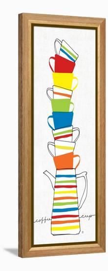 Stacks of Cups II-Avery Tillmon-Framed Stretched Canvas